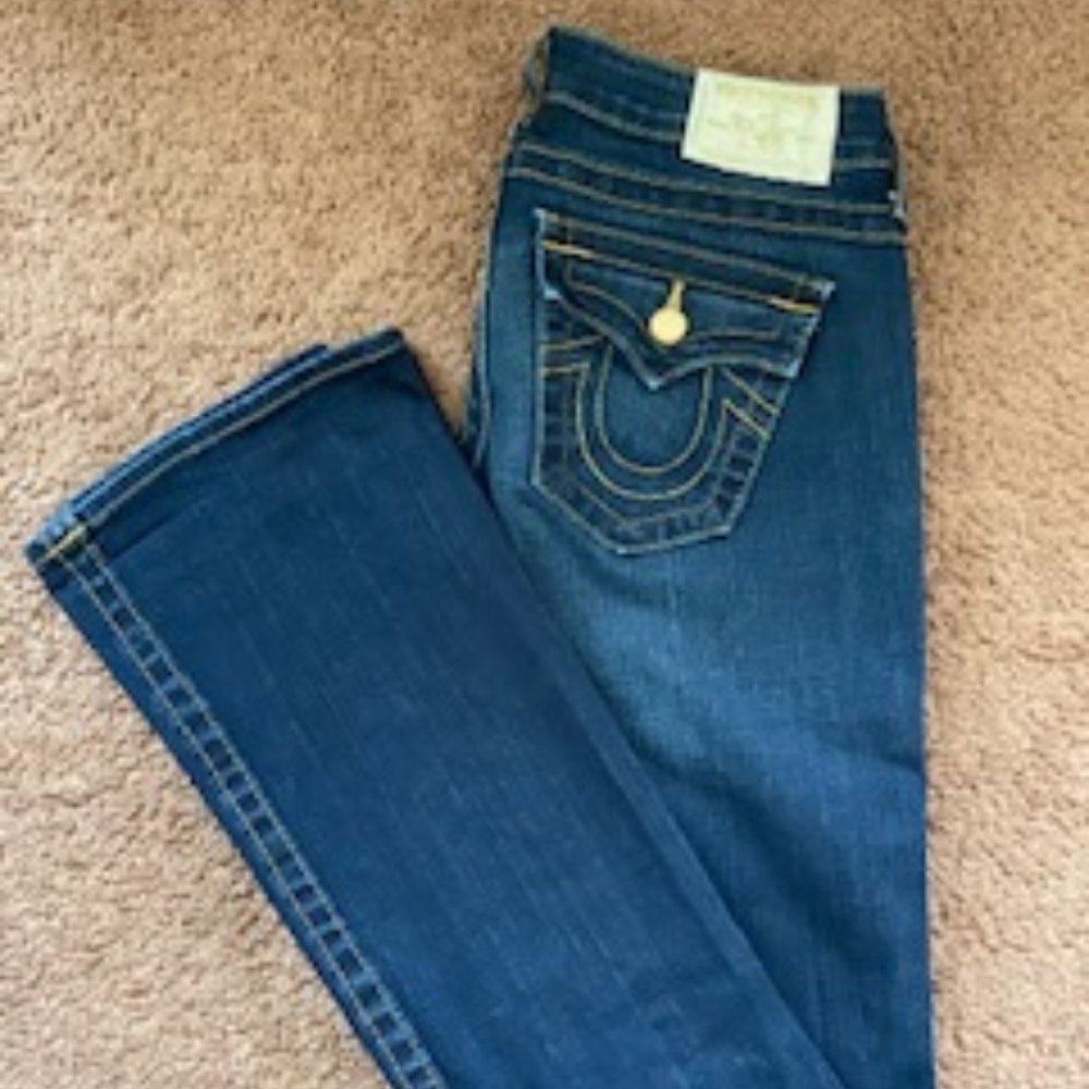 True Religion Boot Cut Low rise Jean